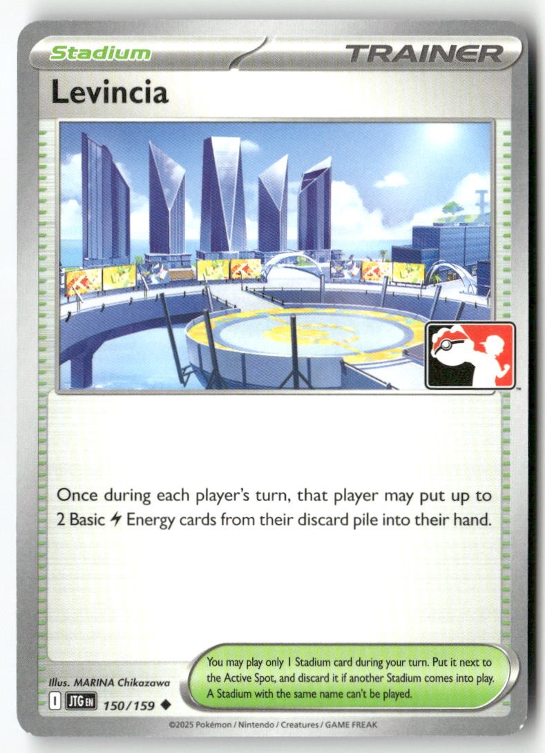 Levincia [ - 150/159] Uncommon Prize Pack Series Cards EN NM