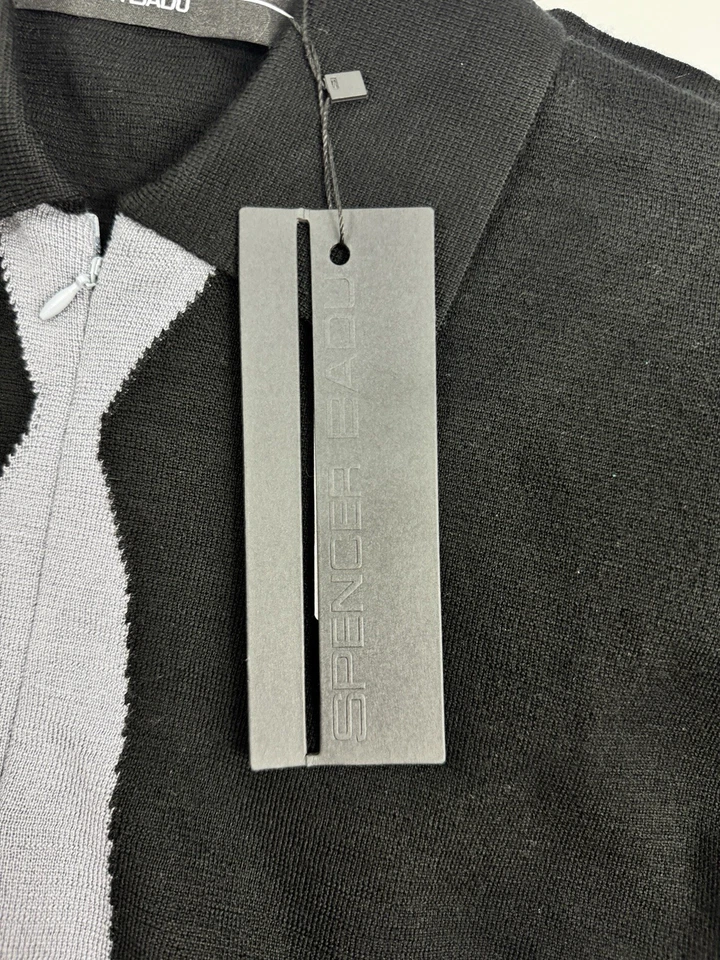 Spencer Badu - Camisa de vestir de punto de lana talla: XL Foto 3 de 4