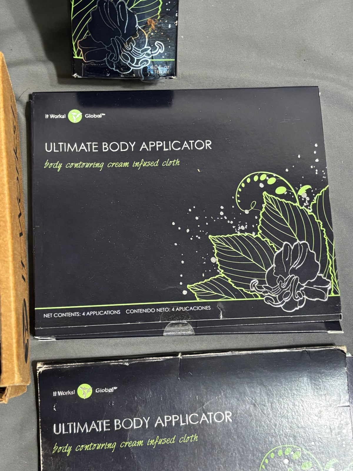 It Works! 6oz Defining Gel Conturing Ultimate 6 Body Applicator Wraps ...