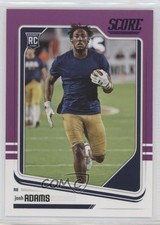 2018 Score Rookies Purple Josh Adams #364 0y0n