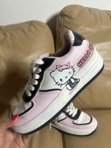 Hello Kitty Pink Charm Sneakers size 37 size 4 - Picture 2 of 18
