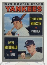 1970 Topps - 1970 Rookie Stars Thurman Munson, Dave McDonald #189 (RC)