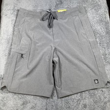 O'Rageous Mens Size Large Swim Heather True Board Gray NWT