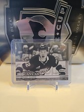 2025-26 Upper Deck #C-72 Brandt Clarke Los Angeles Kings UD Canvas B & W Card