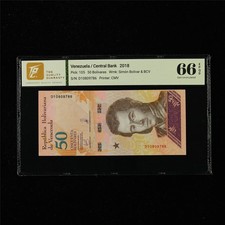 2018 Venezuela Central Bank 50 Bolivares Pick#105