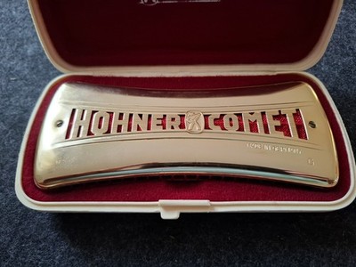 HOHNER Comet No 3427 C und G Mundharmonika inkl. Etui