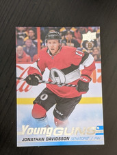 2019-20 Upper Deck UD JONATHAN DAVIDSSON #479 YOUNG GUNS Rookie RC