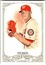 2012 Topps Allen & Ginter #145 Drew Storen Washington Nationals MLB Baseball