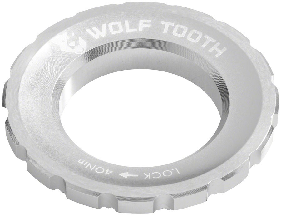 Wolf Tooth CenterLock Rotor Lockring - External Splined Raw Silver 3790₽