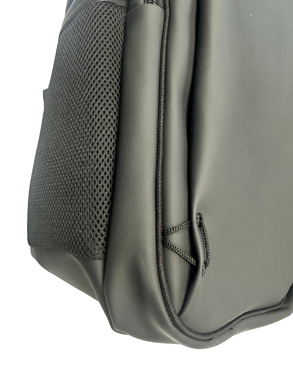 Wavelet Premium and Durable PU Leather Large Laptop Backpack with 22L capacity