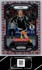 2024 Panini Prizm Monopoly WNBA #7 Alysha Clark Dice Prizms