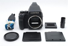 Top MINT CONTAX 645 Film Camera AE Finder MFB-1A 120/220 From JAPAN