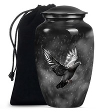 Dove Spirit Funeral Urns for Human Ashes Adult Dad  Mother 10 Inch 