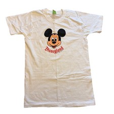 1960-70s Disneyland Shirt Single Stitch Mickey Mouse USA