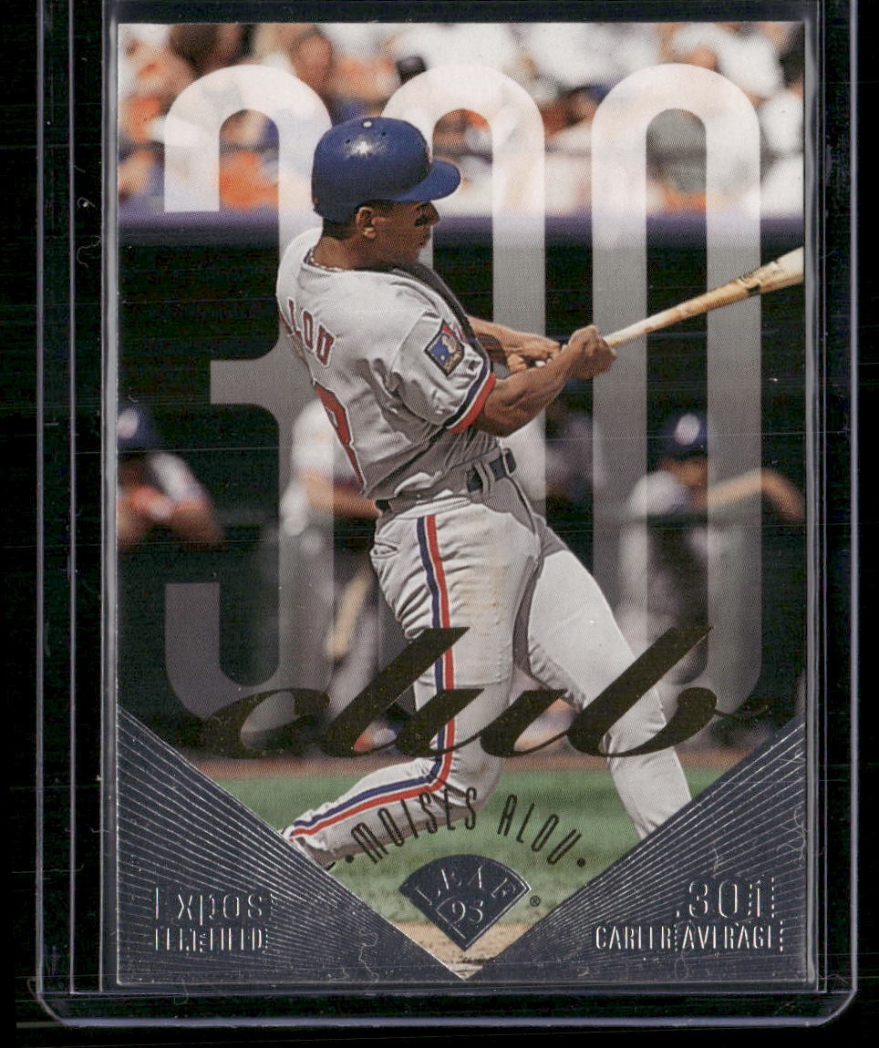 1995 Leaf #4 Moises Alou 300 Club