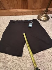 NEW Jag Jeans Women's Black Maddie Mid-Rise Bermuda Pull-On Shorts Size 22W