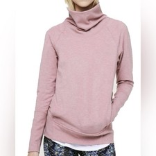 Lululemon High Lines Pullover Sweatshirt Heathered Vintage Mauve Size 8
