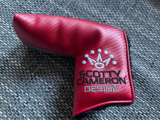Scotty Cameron 2018 Select Blade Putter Pokrowiec na głowę czerwony/srebrny NOWY