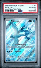 2025 Pokemon Jtg En-Journey Together Articuno Illustration Rare PSA 10