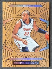Khriss Middleton 2024-25 Panini Obsidian Electric Etch Bronze Flood /99 #116