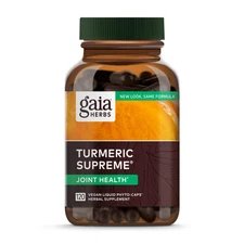 Turmeric Joint Support Supplement with Black Pepper 120 Count Vegan Gluten Free