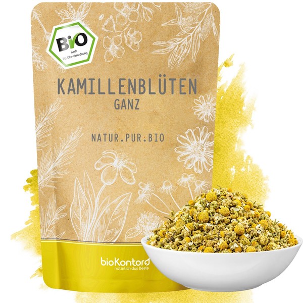 KamillenblüTen Tee Bio 100 G Ganz | | 100% NatüRlich | Von Biokontor-image