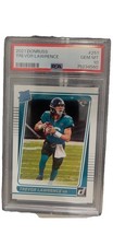 Panini 2021 Donruss Rated Rookie Trevor Lawrence Jaguars #251 RC PSA 10