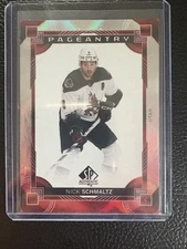2024-25 Upper Deck SP Autenthic Pageantry Red Nick Schmaltz UTAH #P-42