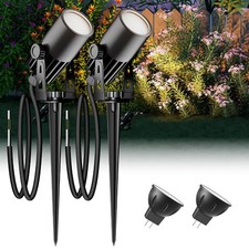 Outdoor Mini Spotlights, MR11 LED Bulb 12V Low Voltage Landscape Spotlight 2W...
