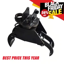 Agrotk Hydraulic Rotation Rock Log Grapple Mini Excavator Attachment 12EX-XZZMQ