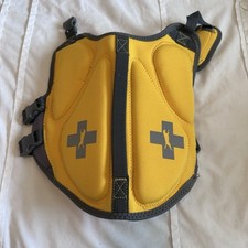 Dog Life Jacket Swimming Safety Vest Handle Size Small Float Coat Yellow