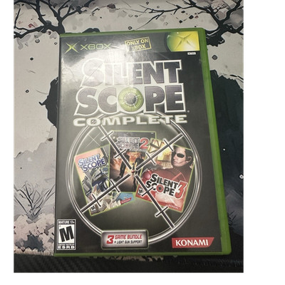 Konami Silent Scope Complete 3 Game Bundle CIB. Manual included. 