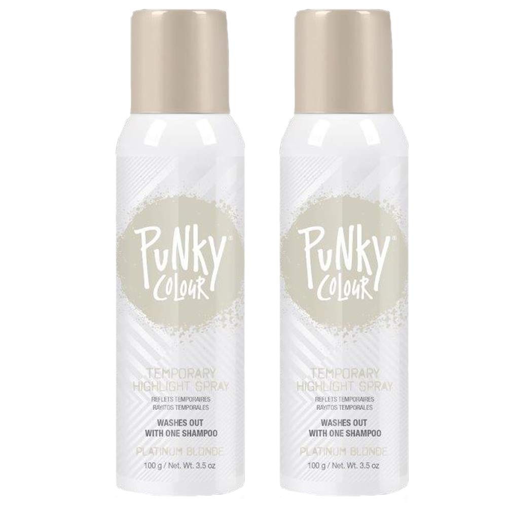 Punky Temporary Hair Highlight Spray, 3.5 Ounce (Pack of 2),