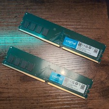 Crucial 16GB  DDR4-2666  (2x8GB) Desktop Memory  
