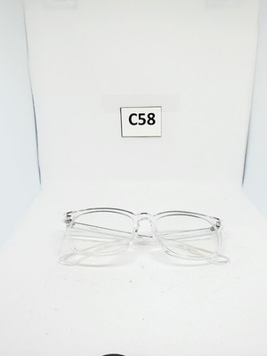EYEGLASSES plastic full rim clear maxjuli 6001-007-c 53-15 140         plus 0.00