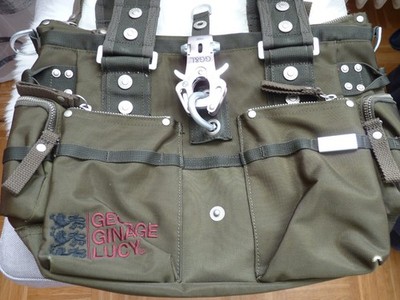 Handtasche,George, Gina&Lucy,Tasche, 6ix, Grün/Olive, sehr gut erhalten, wie neu