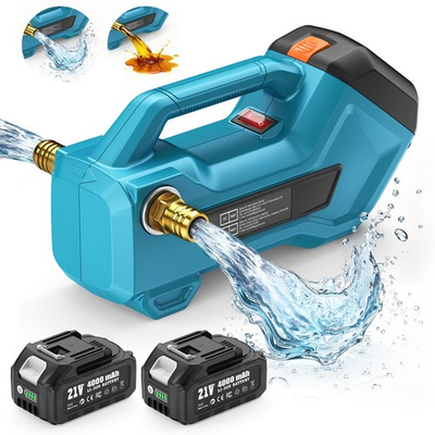 #ad Seesii 760GPH Electric Cordless Transfer Pump for Water Diesel 2×4000mAh Battery $79.99
