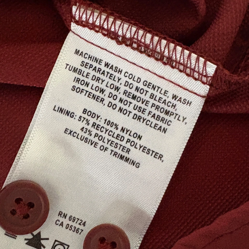 Columbia Omni-Shade Vented Shirt Mens Size Large Red (Maroon) Long Sleeve - Image 4 of 4