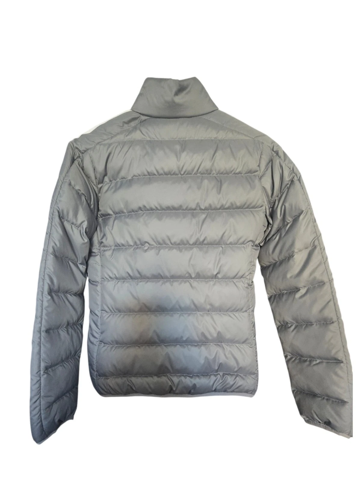 Adidas Puffer Jaclet Light Grey Unisex Adults Size S Men Women New - product detail image 2