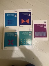 SQE1 Textbook Bundle- University Of Law. Inc. Criminal Law, Practice