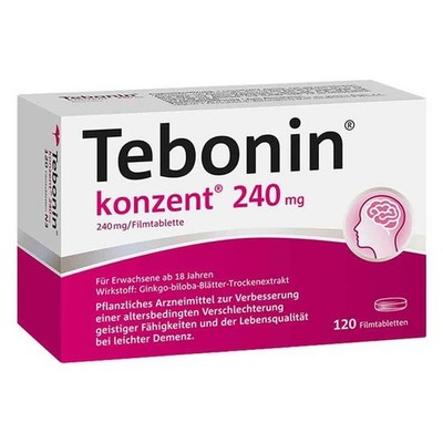 Tebonin konzent 240 mg Filmtabletten · 120 St · PZN 07752045