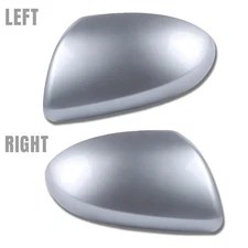 Left & Right Wing Mirror Cover Cap Driver Passenger For 09-2013 Mazda 3, Mazda 2