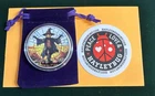 1 OZ .999 SILVER HAYLEYBUG Mint  Fields Of Fears  HALLOWEEN COLORIZED ART ROUND