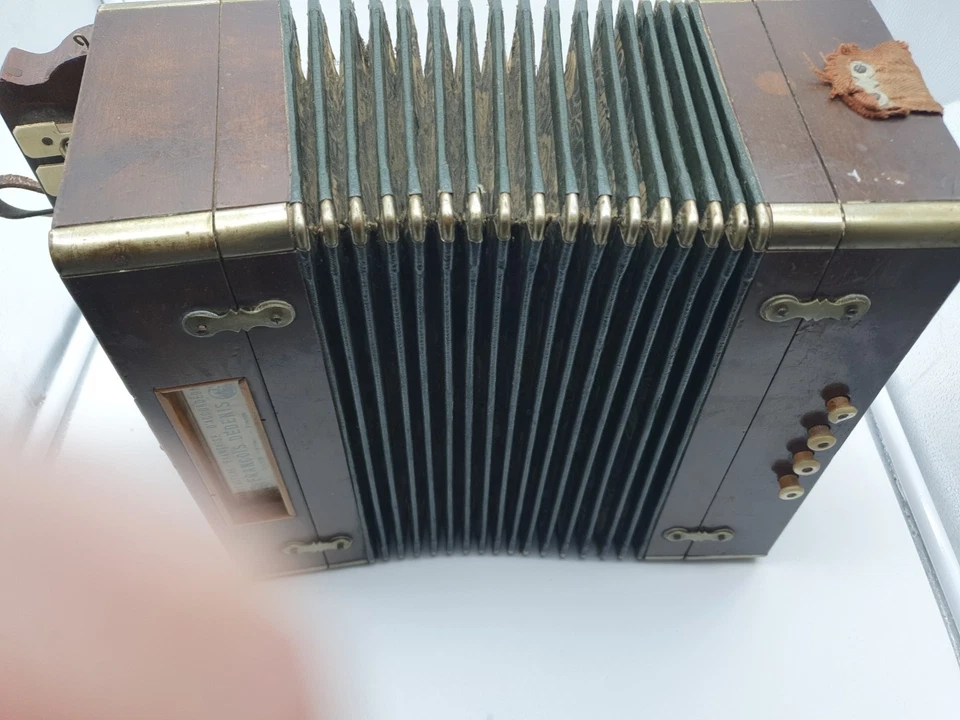 Accordeon Diatonique Francois Dedenis Année 1900 - Photo 4/4