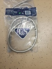 T&S B0044H 44 inch Stainless Steel Replacement Hose