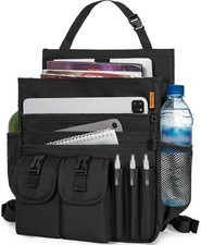 Car Front Seat Organizer with Dedicated Laptop Tablet Storage