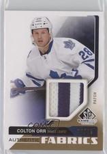 2014-15 SP Game Used Authentic Fabrics Patch 33/35 Colton Orr #AF-CO Patch 2d8