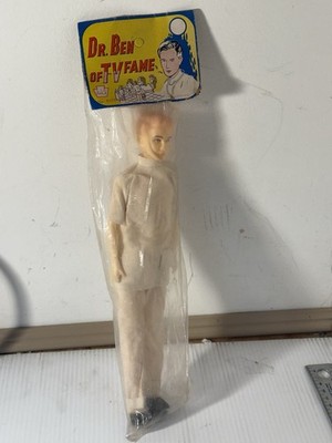 Dr. Ben of TV Fame Doll Ben Casey Vintage 1960s Hong Kong Ken Toy