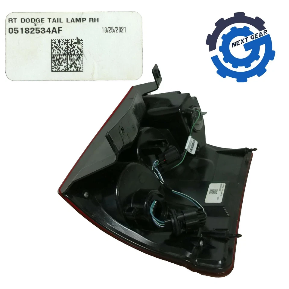 Conjunto de luces traseras LED derechas OEM Mopar 2011 2020 Grand Caravan Ram C/V 05182534AF Foto 4 de 4