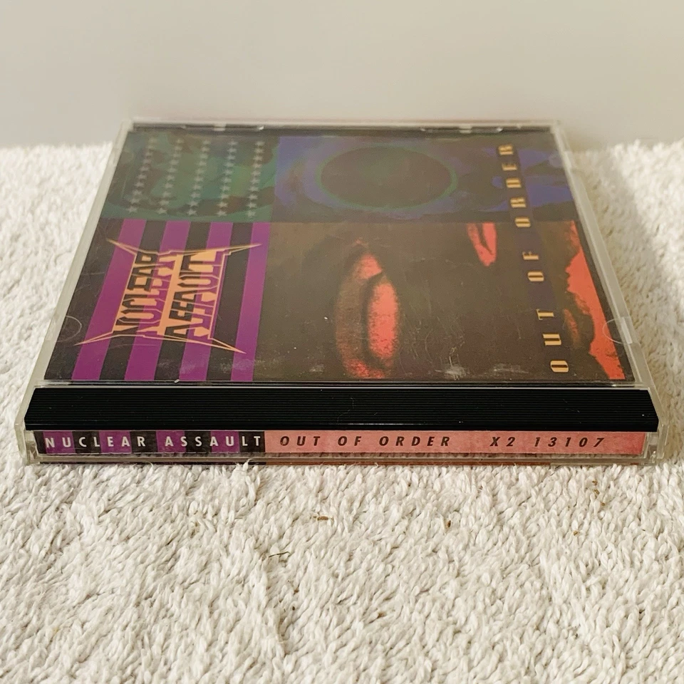 Nuclear Assault- Out Of Order 1992 CD Relativity Records Thrash Metal NYC - Image 3 of 4